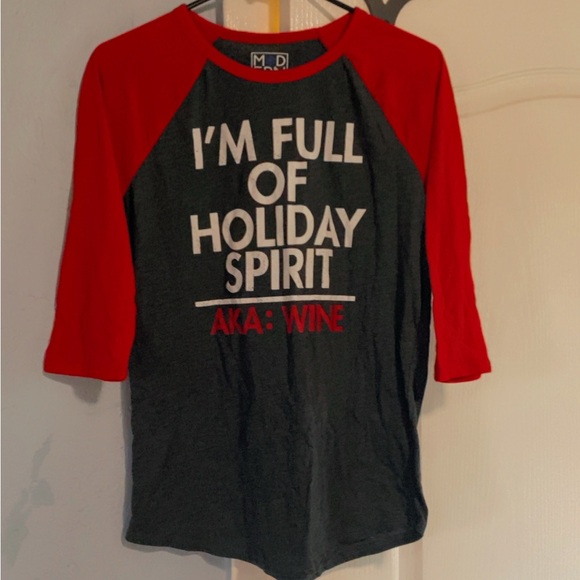 Other - Red and Black Holiday Spirit Shirt